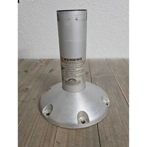 Springfield Marine‎ Boat Seat Pedestal 9" Base Aluminum Fixed Height 11" Mount